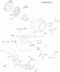 Blower HousingShrouds Flywheel Diagram and Parts List for 20C114-0274-E1  Briggs and Stratton Engine